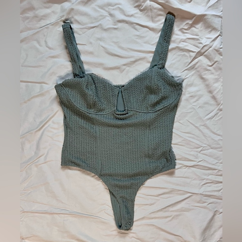 sage green bodysuit